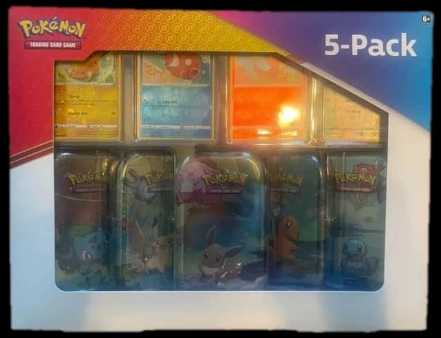 Kanto Friends Mini Tin collection box