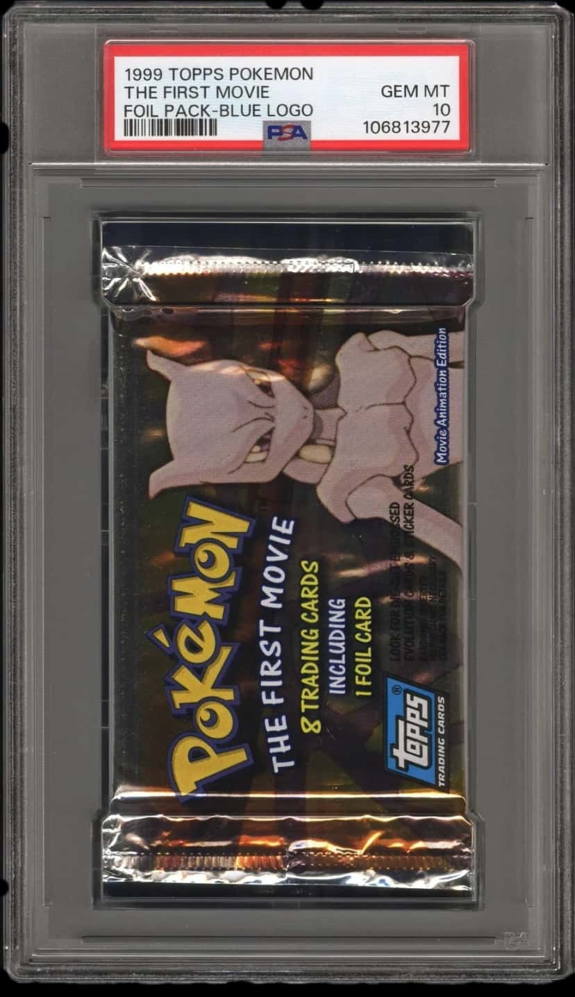 Pokemon The First Movie booster pack [graded]