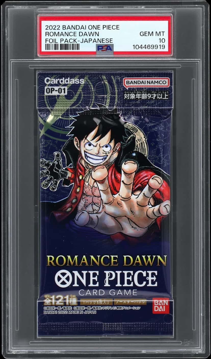 Romance Dawn booster pack [ja] [graded]