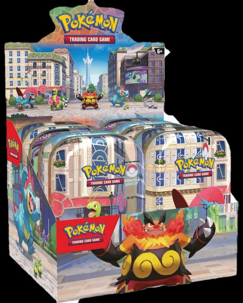 Lumiose City Mini Tin Cdu tin