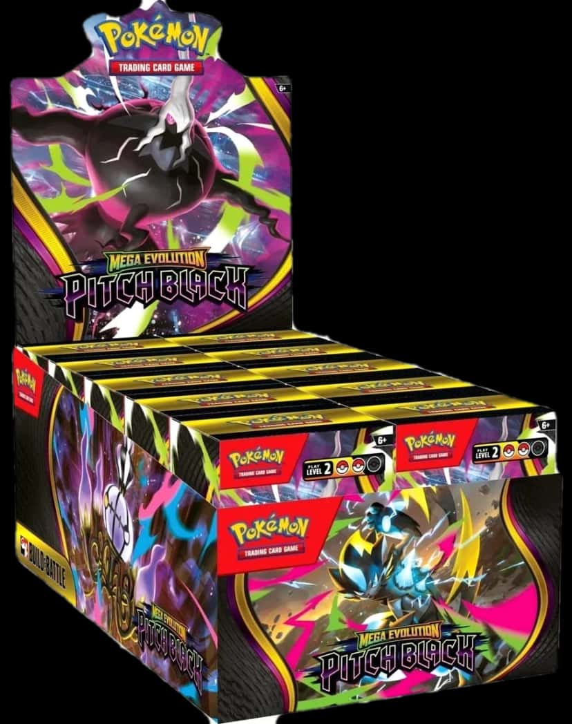 Pitch Black Build & Battle Display collection box