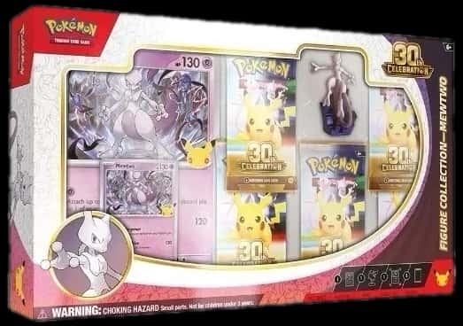 30Th Anniversary Celebrations Figure Collection Mewtwo collection box