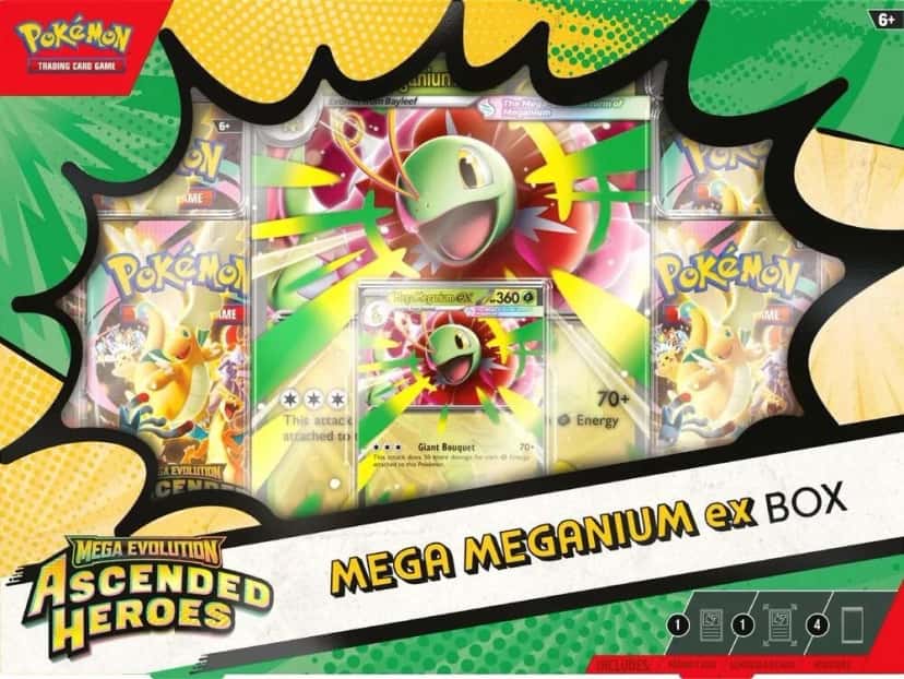 Ascended Heroes Mega Meganium Box collection box [pokemon center]