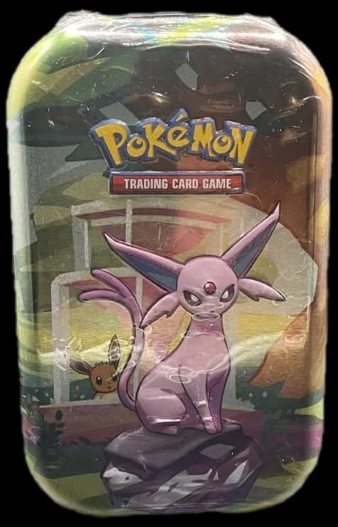 Prismatic Evolutions Espeon Mini Tin tin