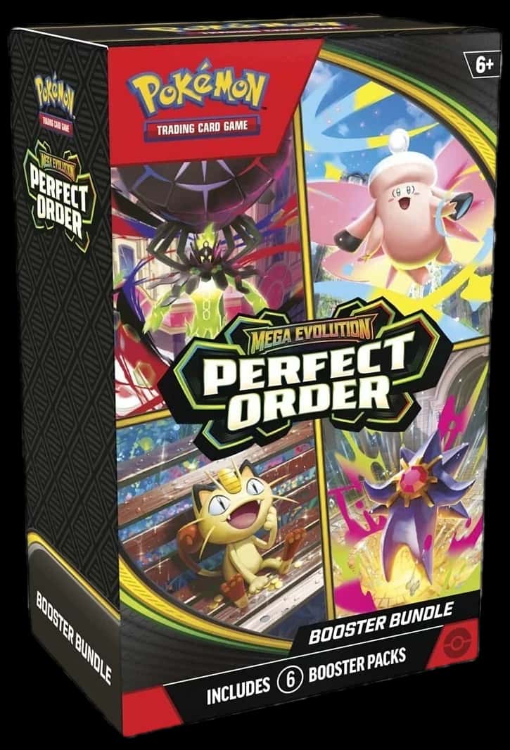Mega Evolution Perfect Order Booster Box bundle