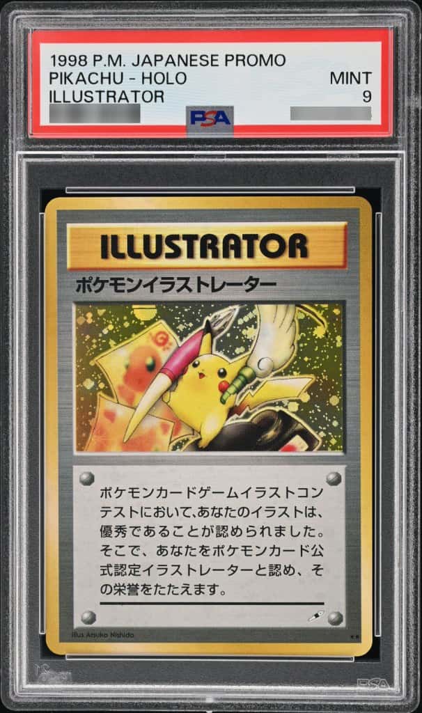 Pokemon Illustrator Holo