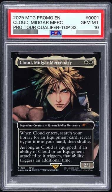 Cloud, Midgar Mercenary Foil P