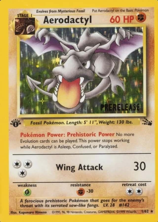 Error · Non-Holo · Prerelease