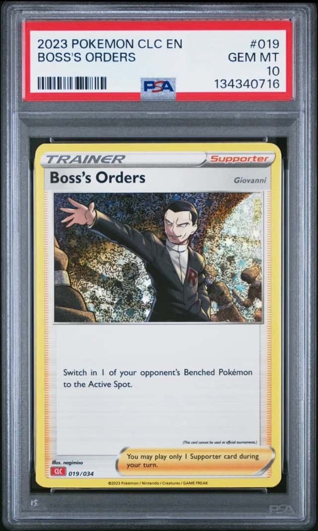 Boss's Orders