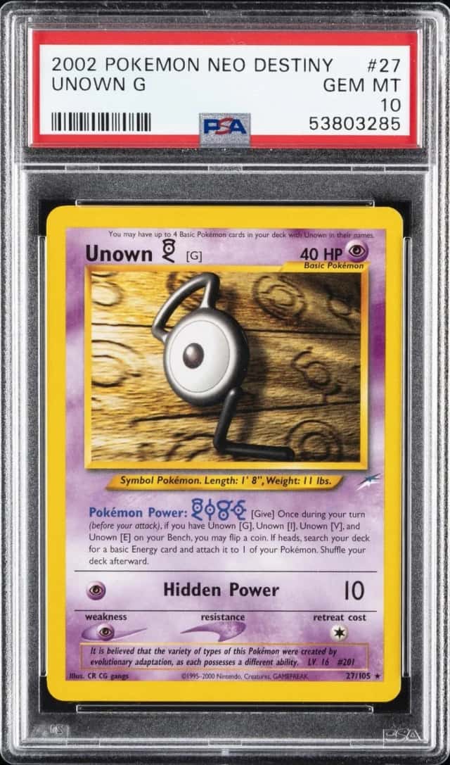 Unown G