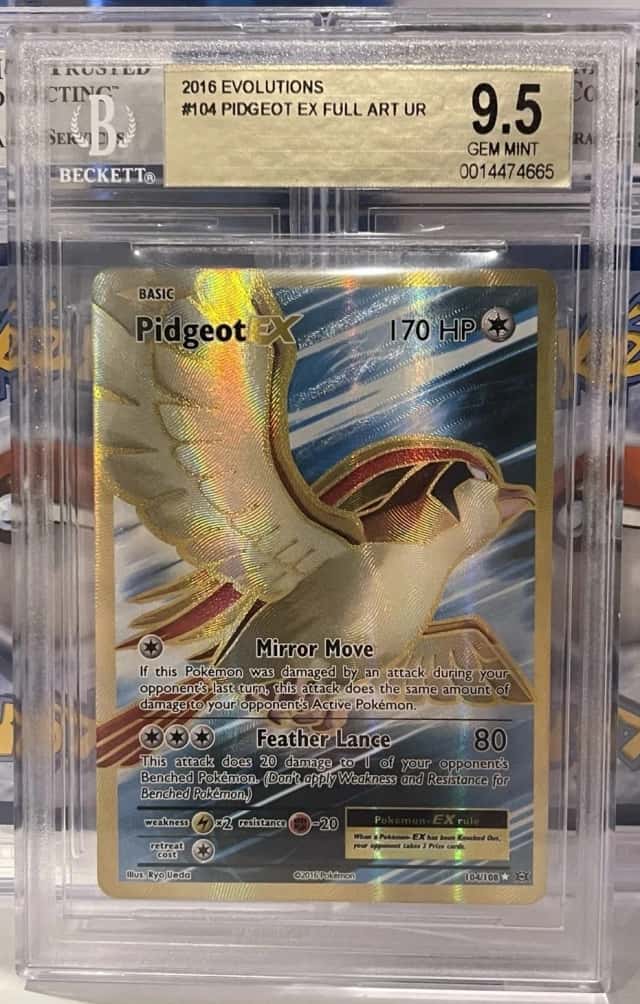 Pidgeot EX FULL ART UR