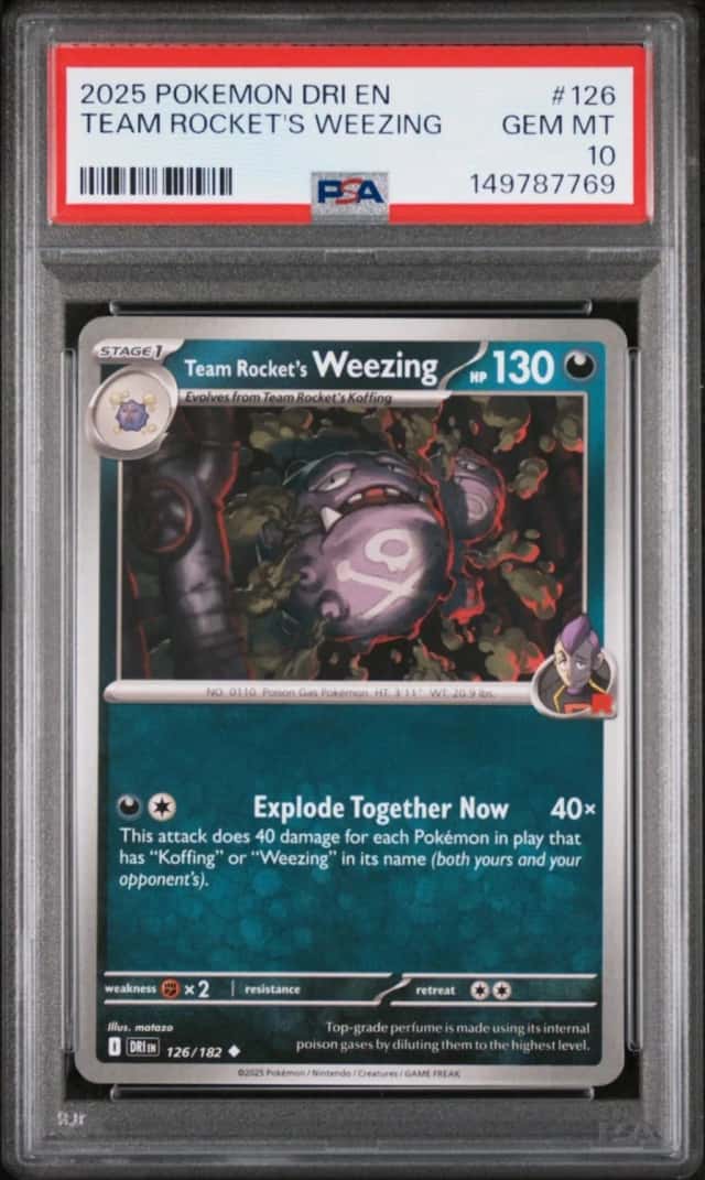 Team Rocket's Weezing