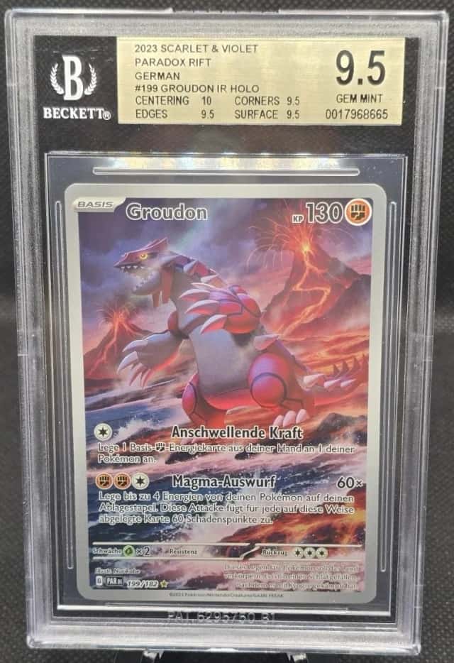 Groudon IR HOLO
