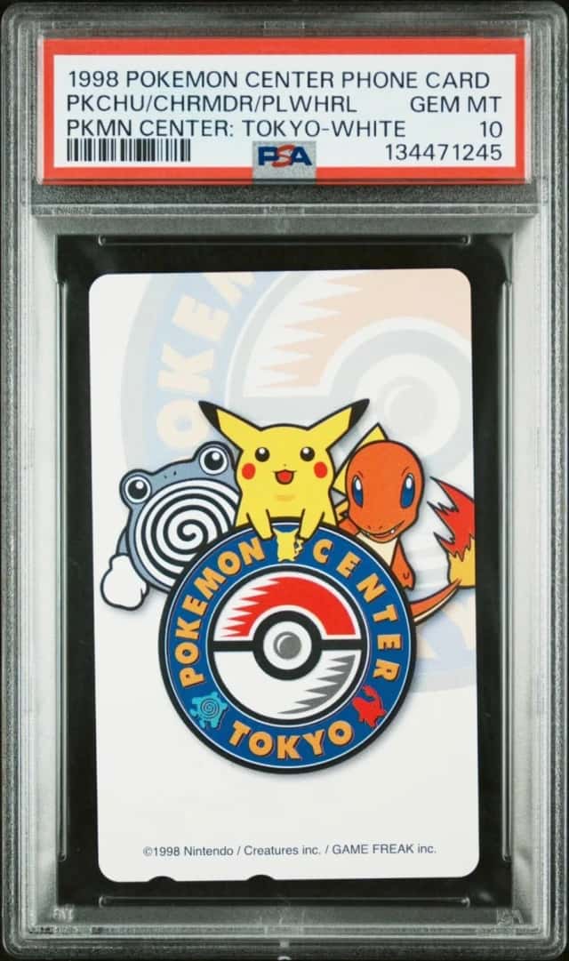 Pokemon Center Phone Card