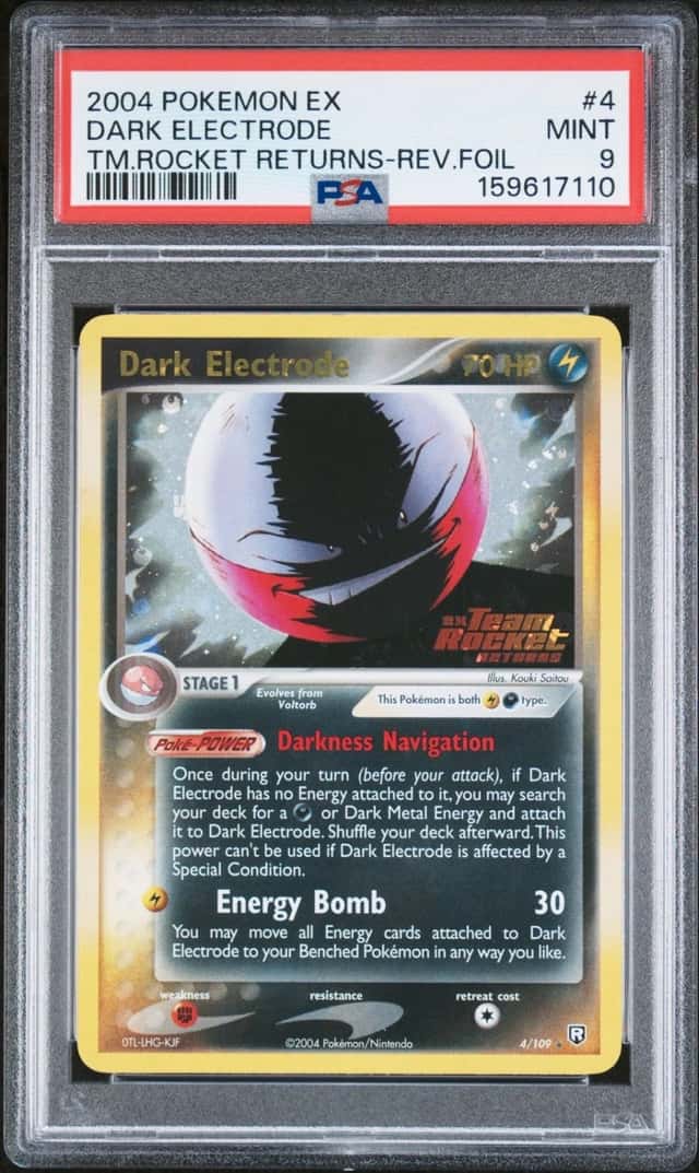 Dark Electrode