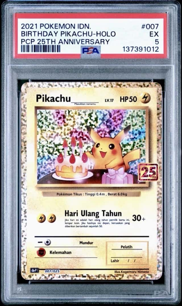 Birthday Pikachu