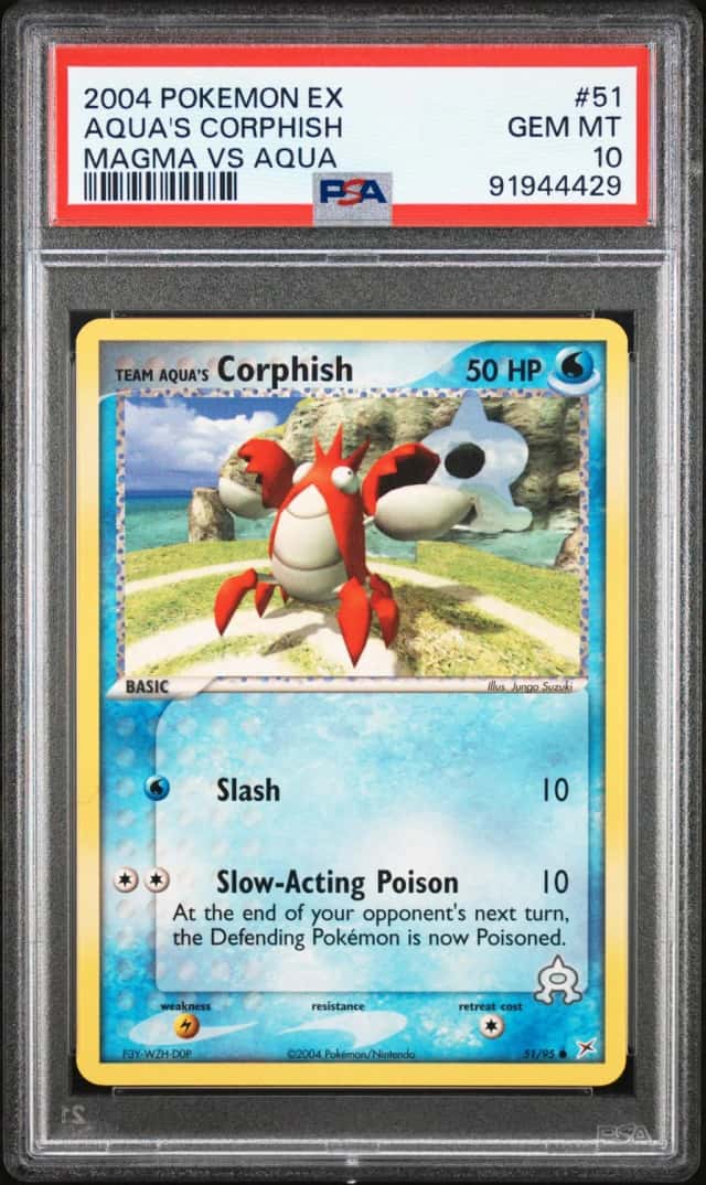 Aqua's Corphish