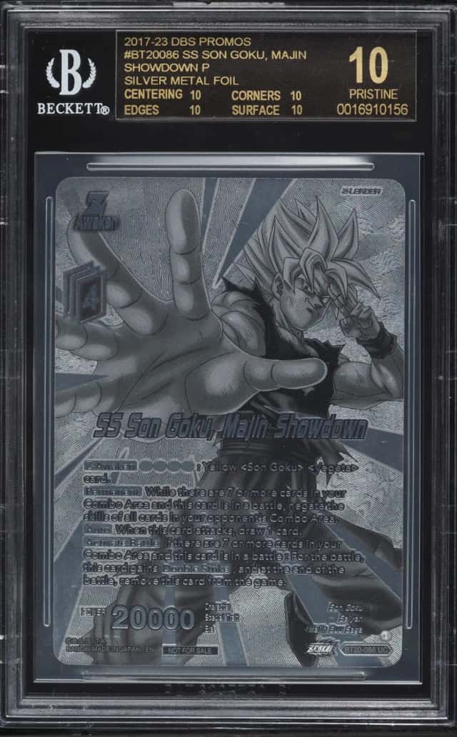 SS Son Goku, Majin Showdown P/(Silver Metal Foil)