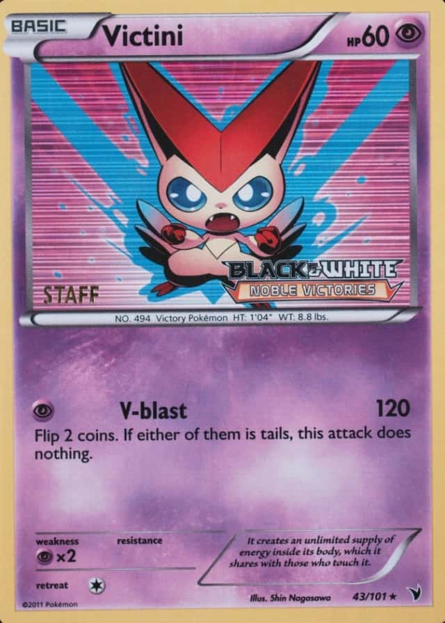 Holo · Prerelease · Staff