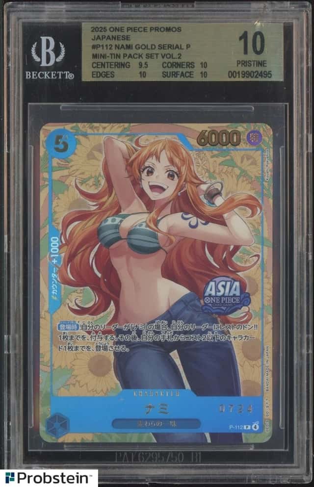 Nami GOLD SERIAL P/(Mini-tin Pack Set Vol.2)