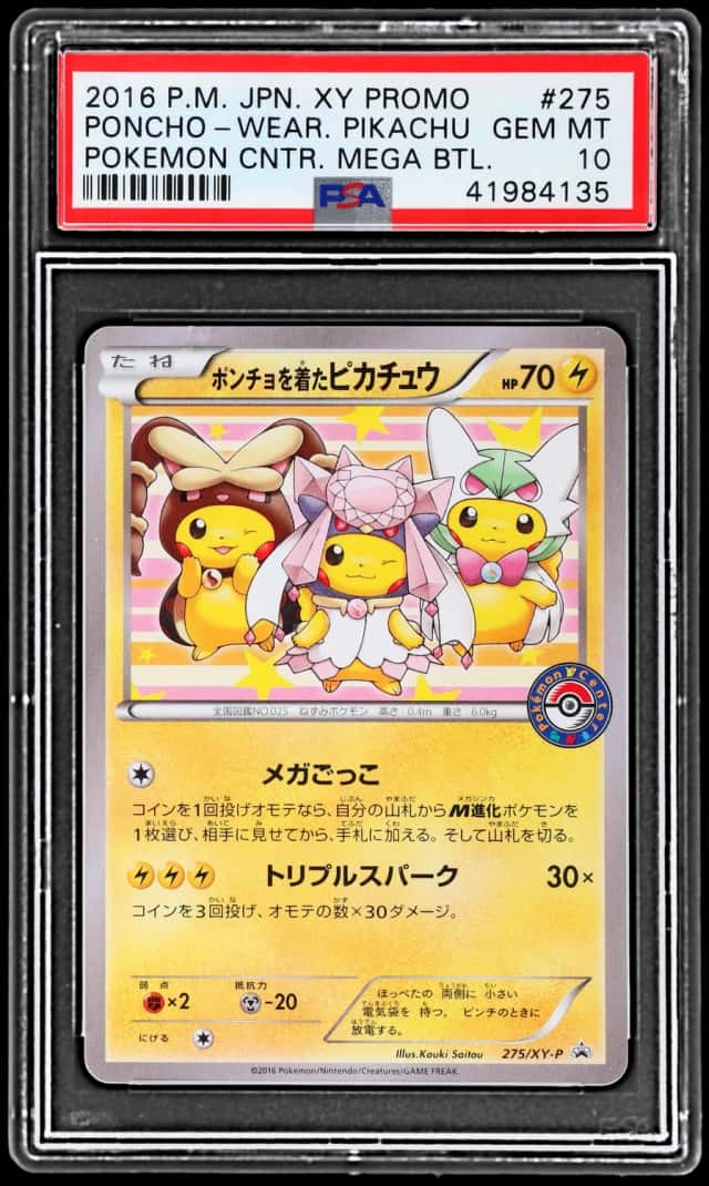 Poncho-Wear Pikachu