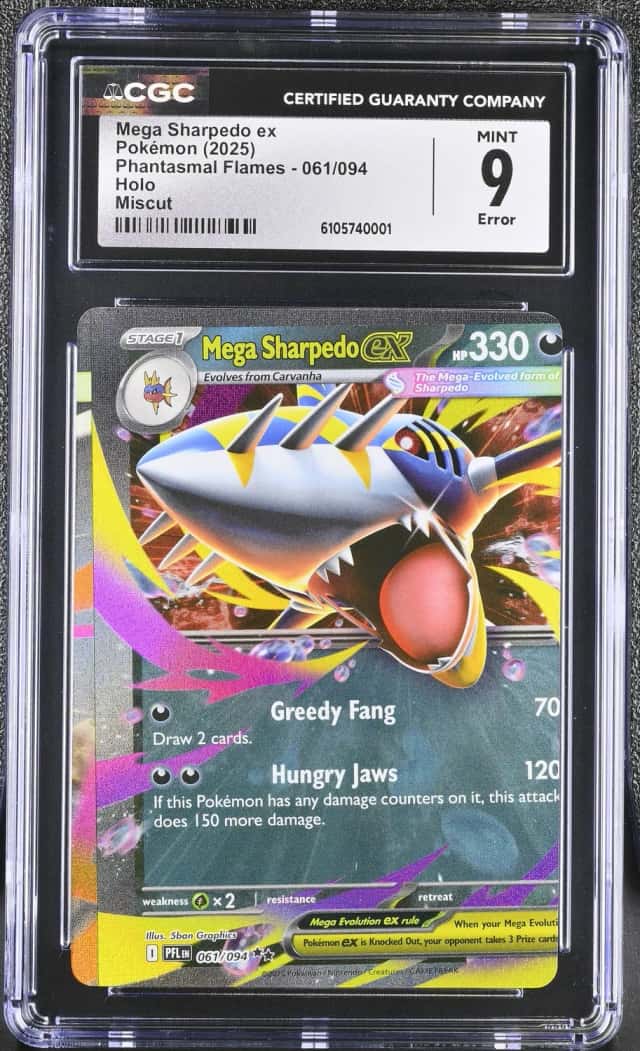 MEGA SHARPEDO ex
