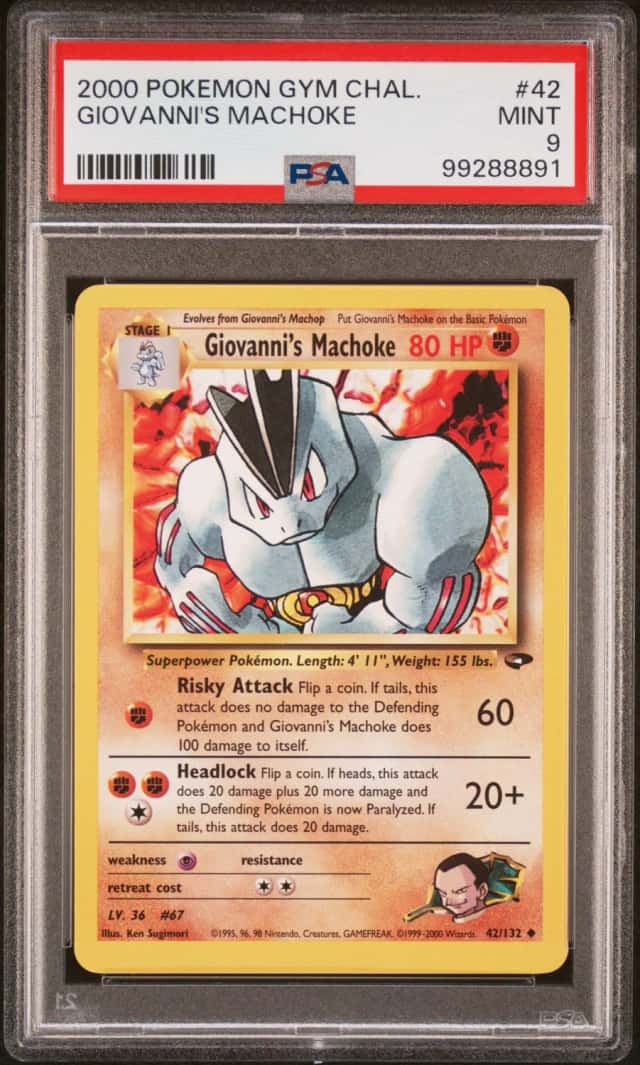 Giovanni's Machoke