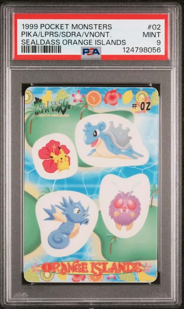 Lapras, Seadra, Venonat