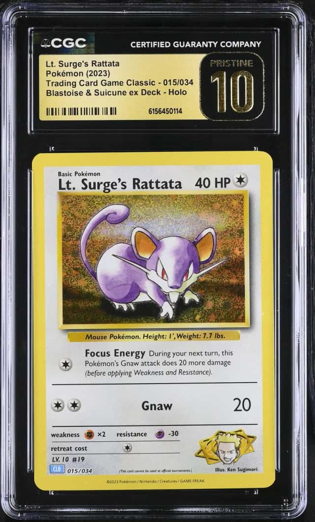 Lt. Surge's Rattata