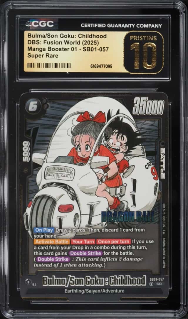 Bulma/Son Goku: Childhood