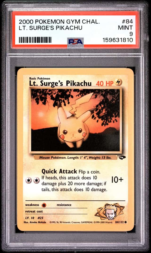 Lt. Surge's Pikachu