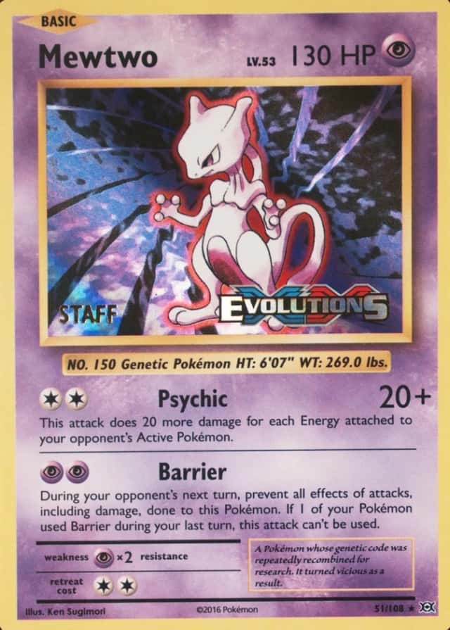 Holo · Prerelease · Staff