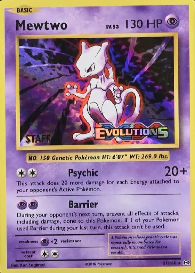 Non-Holo · Prerelease · Staff