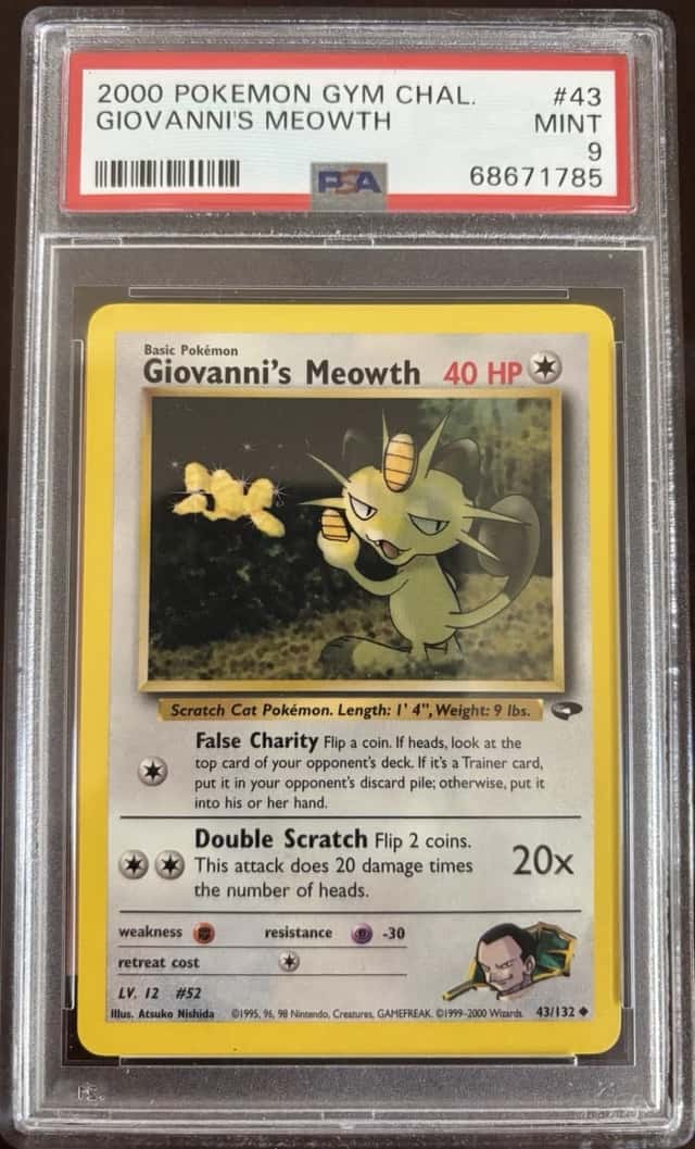Giovanni's Meowth