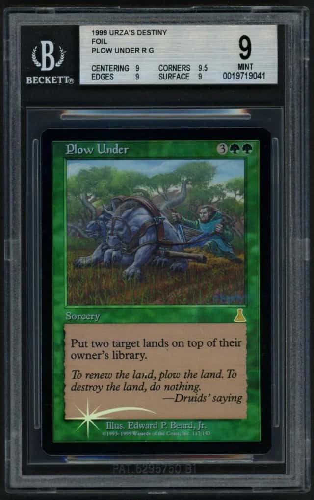 Plow Under R :G: