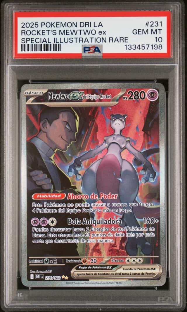 ROCKET'S MEWTWO ex