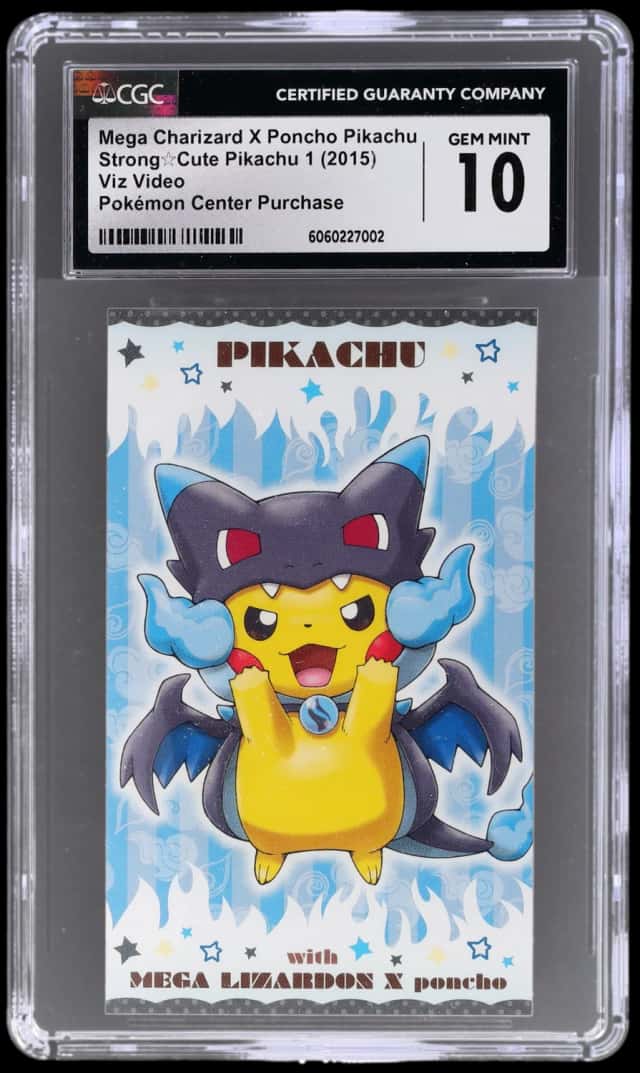 Mega Charizard X Poncho Pikachu