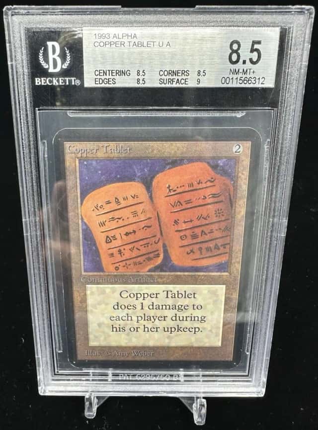 Copper Tablet U :A: