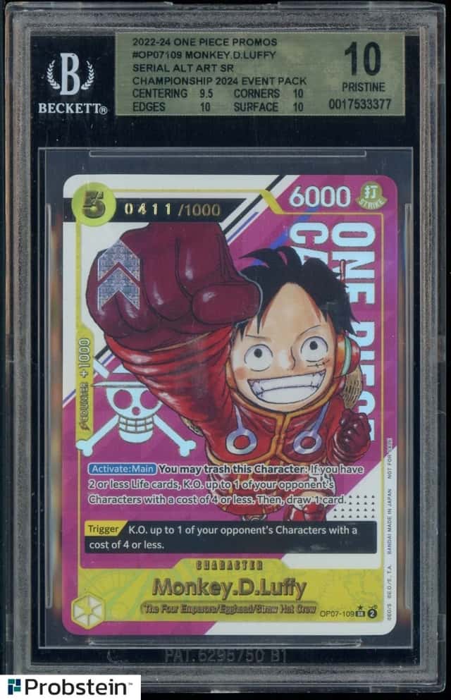 Monkey.D.Luffy SERIAL ALT ART SR/(Championship 2024 Event Pack)