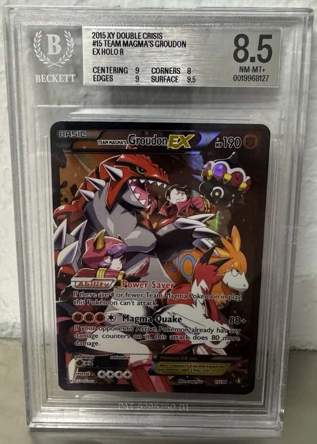 Team Magma's Groudon EX