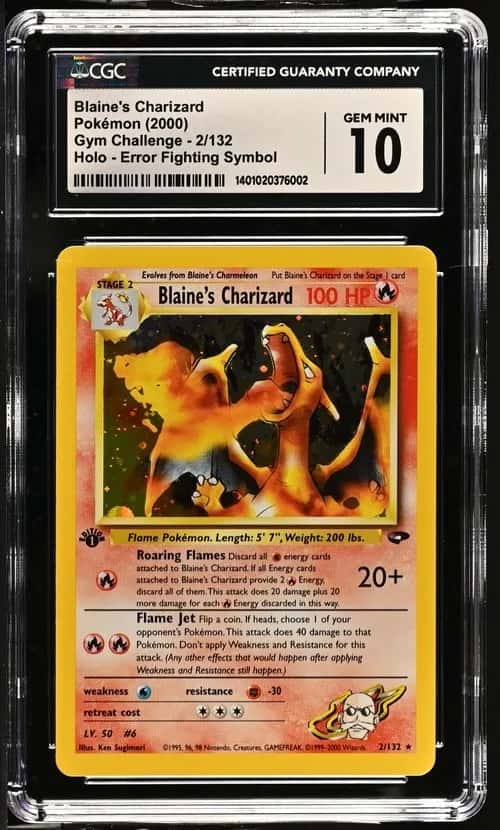 Blaine's Charizard