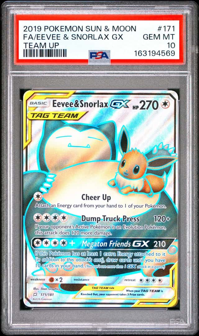 Eevee & Snorlax GX