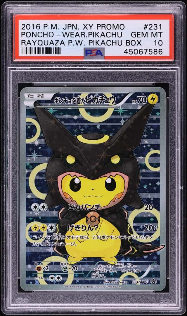 Poncho-Wearing Pikachu