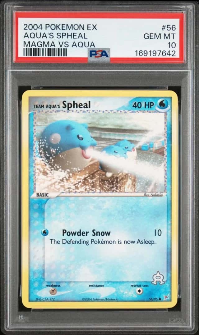 Aqua's Spheal