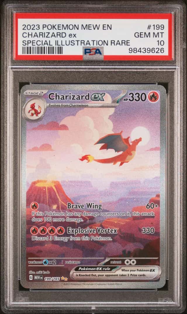 2023 Pokemon Mew Special Illustration Rare Charizard Ex #199