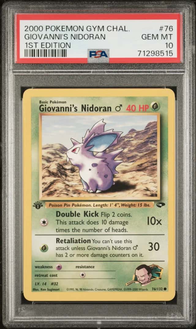 Giovanni's Nidoran