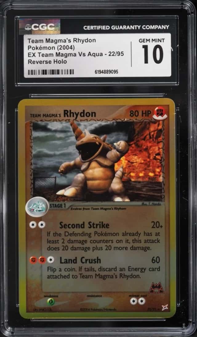 Team Magma's Rhydon
