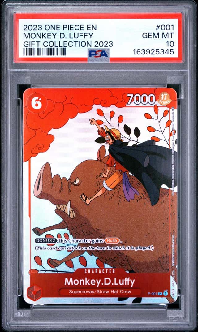 2023 One Piece Gift Collection Monkey D. Luffy #P-001
