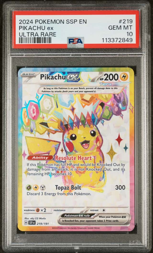PIKACHU ex
