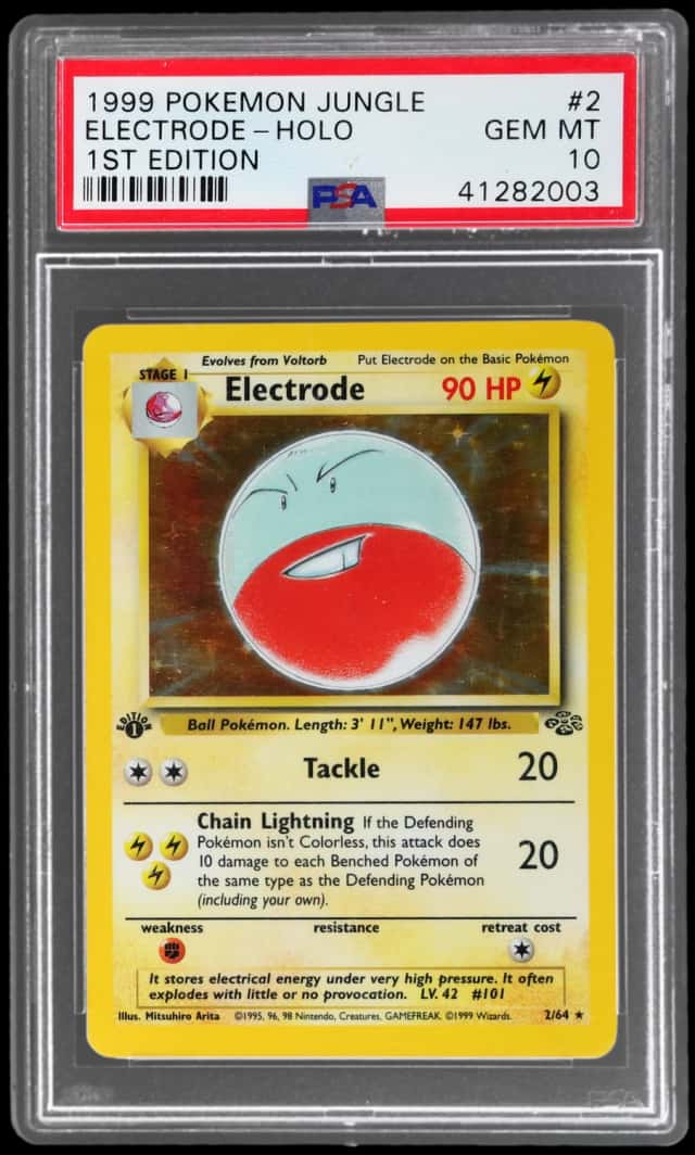 1999 Pokemon Jungle 1st Edition Holo Electrode #2